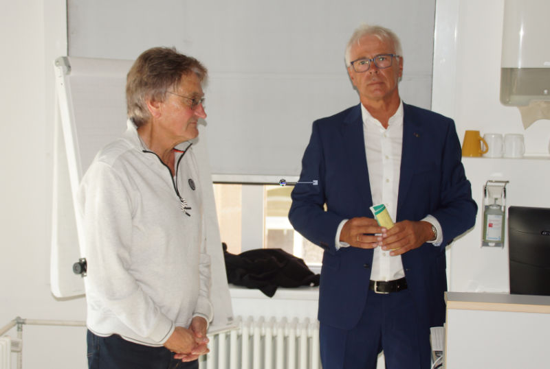 Norbert Ruch bedankte sich am Ende der Veranstaltung bei Prof. Dr. Kurt Marquardt