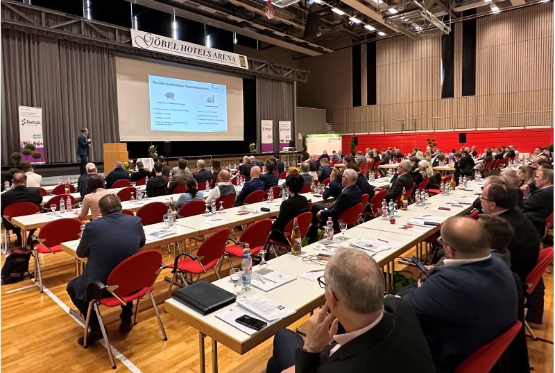 Blick in den Veranstaltungssaal 39. Bundesfachtagung in Rotenburg a.d. Fulda 2023